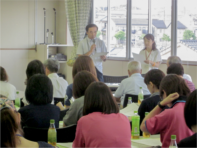 地域ケア会議の様子